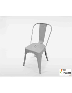 Silla de diseño Industrial Color Gris 2