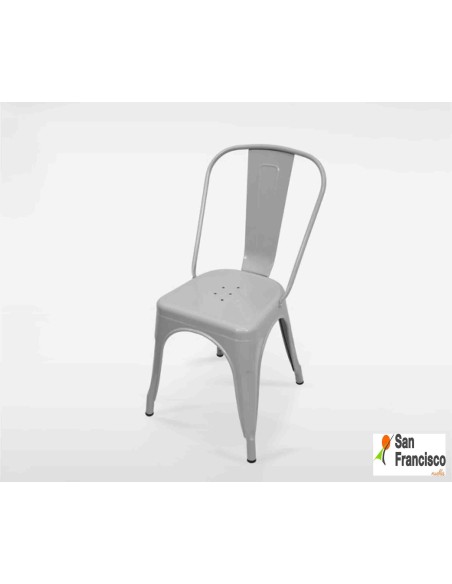 Silla Industrial Gris