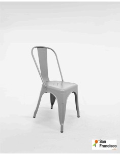 Silla de diseño Industrial Color Gris