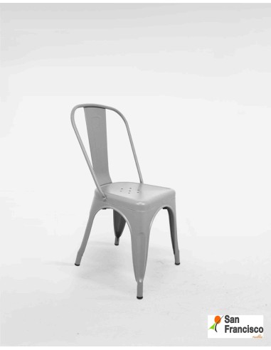 Silla de diseño Industrial Color Gris