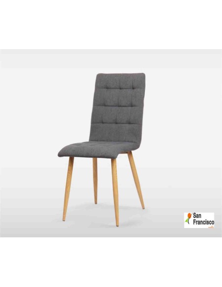 Silla de comedor Gris
