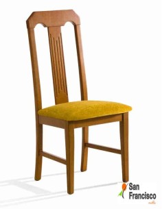 Silla tradicional de madera maciza de haya