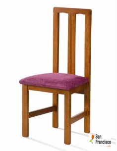 Silla de madera maciza pequeña