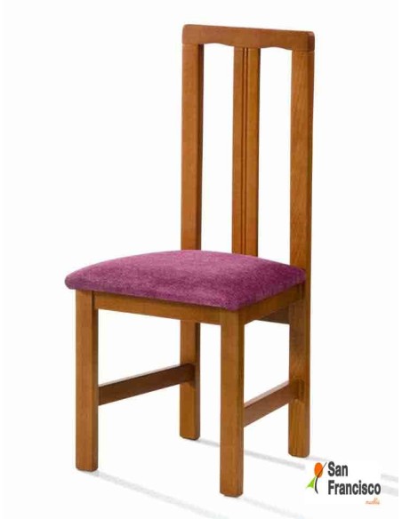 Silla de madera maciza pequeña