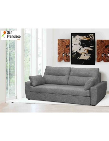Sofá cama de 225cm con cama útil de 100x190cm