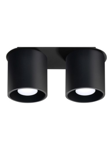 Lámpara de techo ORBIS 2 negro
