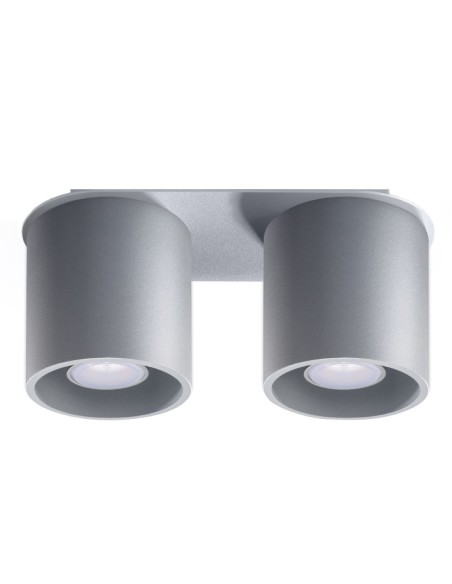 Lámpara de techo ORBIS 2 gris