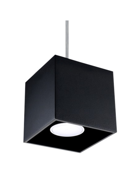 Lámpara colgante QUAD 1 negro