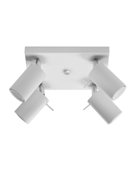 Plafón RING 4 blanco
