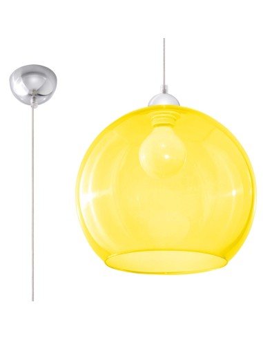 Lámpara colgante BALL amarillo