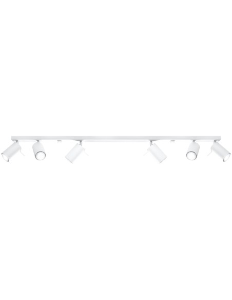 Plafón RING 6L blanco