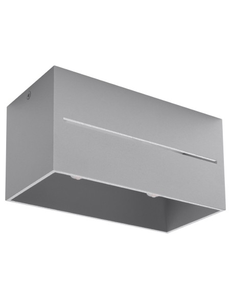 Lámpara de techo LOBO 2 gris