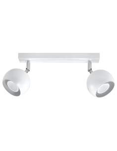 Lámpara de techo OCULARE 2 blanca