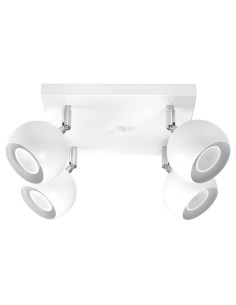 Lámpara de techo OCULARE 4 blanco