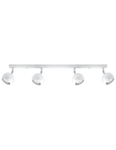 Lámpara de techo OCULARE 4L blanca