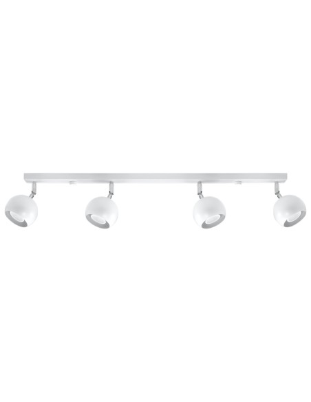 Lámpara de techo OCULARE 4L blanca