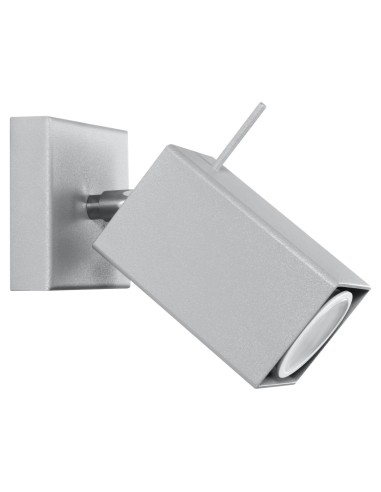 Aplique MERIDA 1 gris