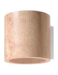 Aplique ORBIS madera natural