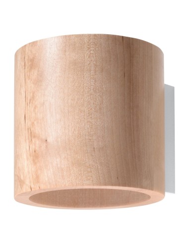 Aplique ORBIS madera natural