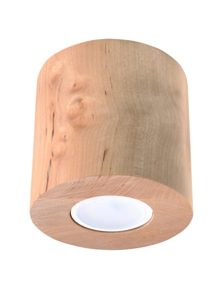 Lámpara de techo ORBIS madera natural