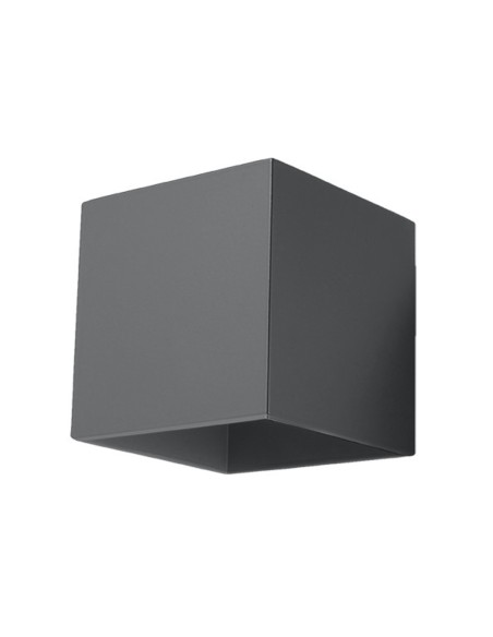 Lámpara de pared QUAD 1 antracita