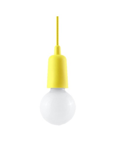 Lámpara colgante DIEGO 1 amarillo