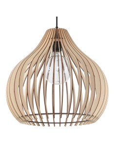 Lámpara colgante APRILLA madera