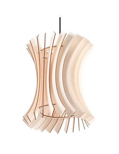 Lámpara colgante ORIANA madera