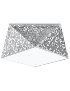 Lámpara de techo HEXA 25 plata