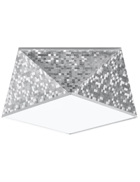Lámpara de techo HEXA 25 plata