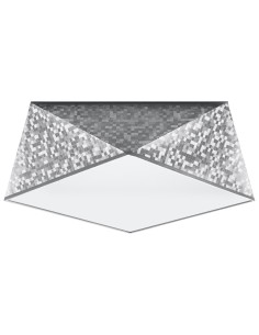 Lámpara de techo HEXA 35 plata