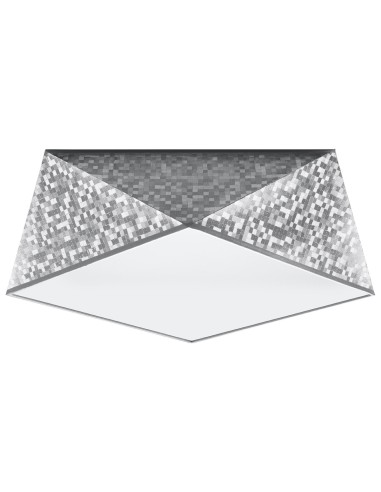 Lámpara de techo HEXA 35 plata