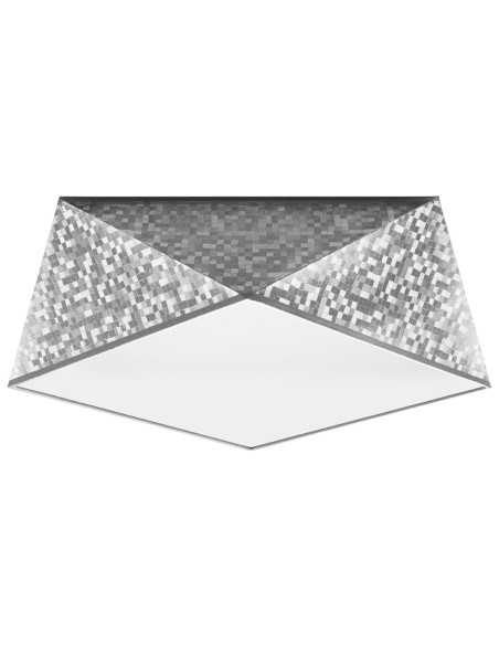 Lámpara de techo HEXA 35 plata
