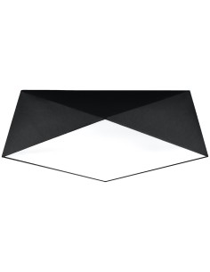 Lámpara de techo HEXA 45 negra