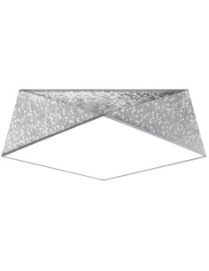 Lámpara de techo HEXA 45 plata