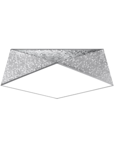 Lámpara de techo HEXA 45 plata