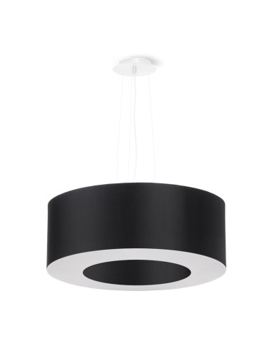 Lámpara SATURNO 50 negra