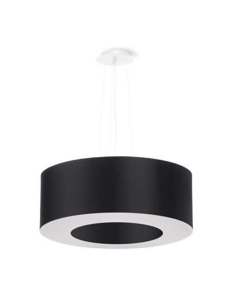 Lámpara SATURNO 50 negra