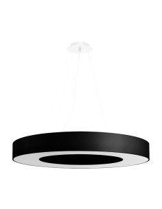 Lámpara SATURNO SLIM 70 negra