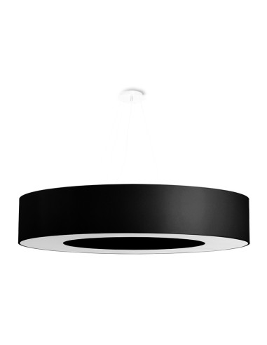Lámpara SATURNO 90 negra