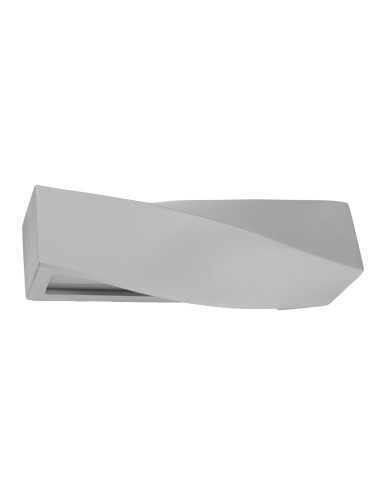 Aplique de cerámica SIGMA gris