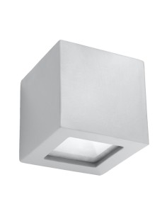Aplique de cerámica LEO gris
