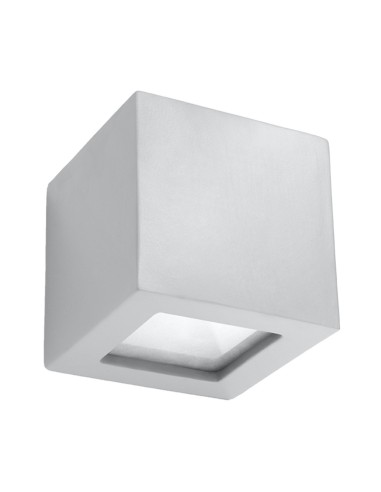 Aplique de cerámica LEO gris