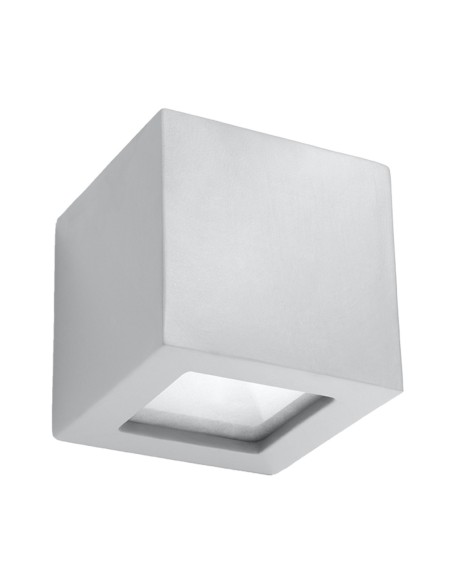 Aplique de cerámica LEO gris
