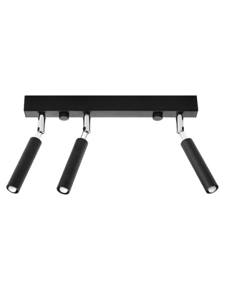 Lámpara de techo EYETECH 3 negra