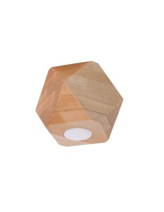 Lámpara de techo WOODY 1 madera natural