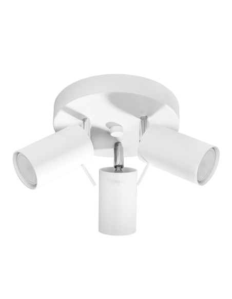Plafón RING 3P blanco