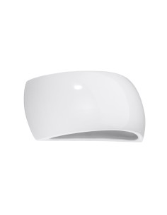 Aplique barnizado PONTIUS blanco brillo