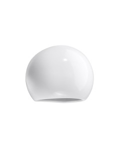 Aplique barnizado GLOBE blanco brillo