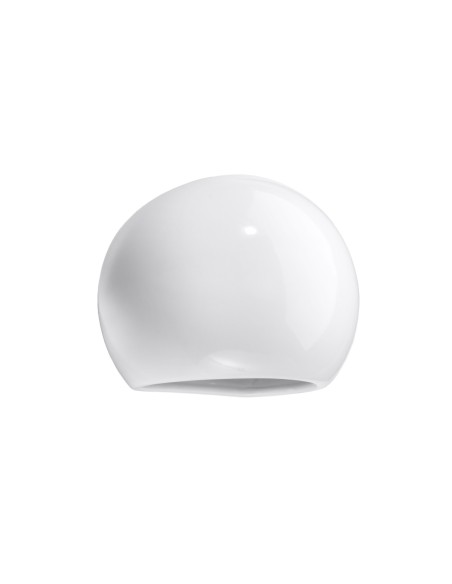 Aplique barnizado GLOBE blanco brillo